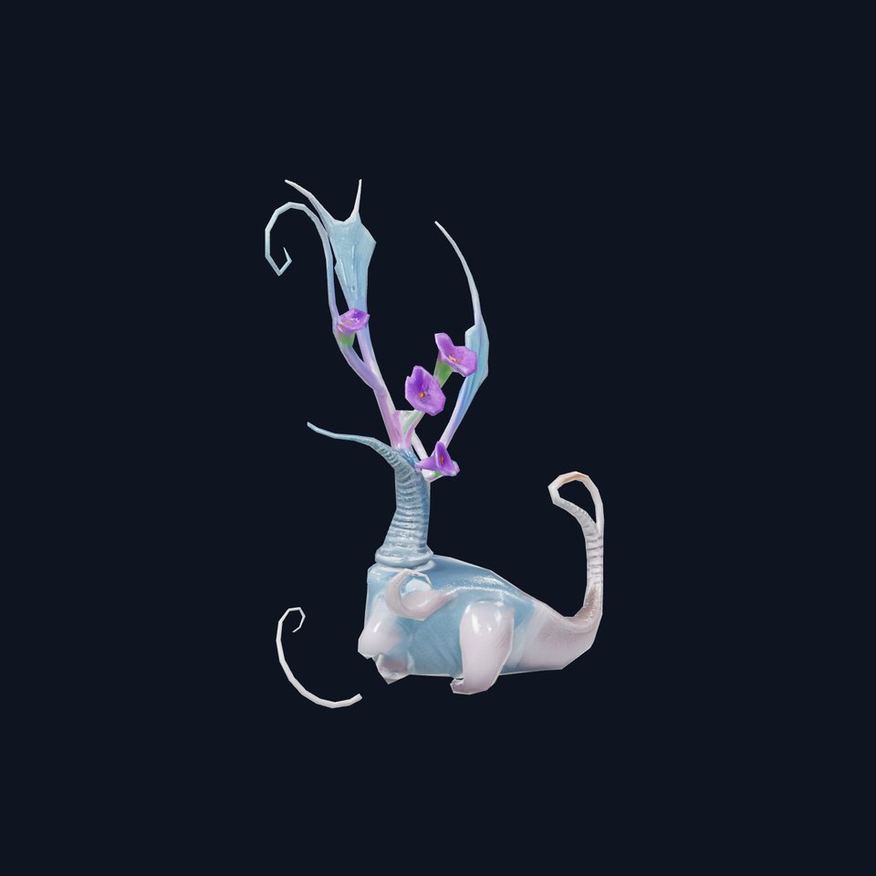 Mystical Alien Flora model pack